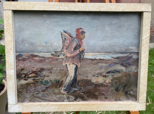 Oil painting board a - oil, on