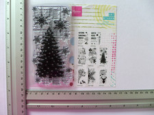 Clear Stamp - Set - Weihnachten/Winter - Markenqualität