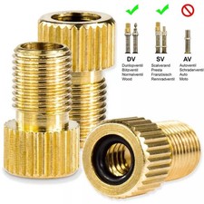 3x Fahrrad Ventil Adapter