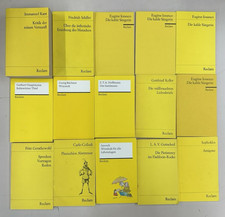 Reclam Sammlung 148 Hefte