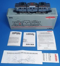 Modelleisenbahn, H0, Märklin Hamo Lok Digital =3828, Originalkarton und Papiere