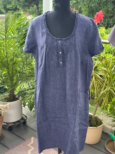Luftiges sommerkleid leinen - luftiges, in