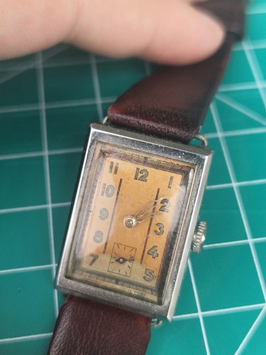Herrenuhr art deco - herrenuhr,