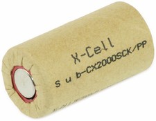 XCELL Sub-C-Zelle NiCd, 1900