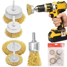 5x Drahtbürste  Rund Scheiben
