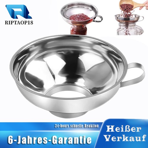 Trichter edelstahl marmelade - trichter,