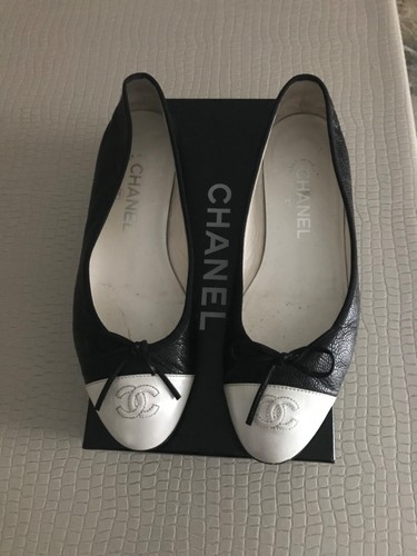 Chanel ballerinas 38 5 - chanel,