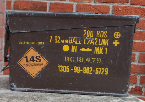 Munition leerkoffer 200rds - munition,