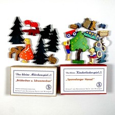 Antike Märchen Figuren Holz