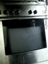 Bosch Herd mit Ofen; ceranfeld;8-10 Jahre alt;Silber; Gebraucht