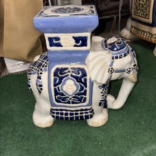 Chinesischer Elefanten-Blumentopfständer im Hollywood-Regency-Stil, Deutsch