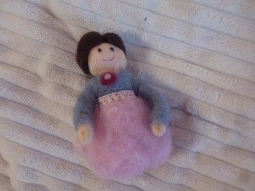 Filzpuppe oma neu puppe aus - puppe,