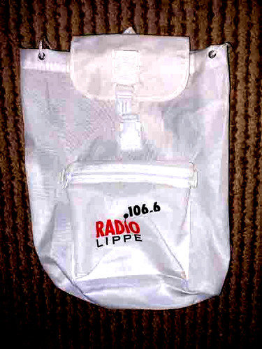 Rucksack weiß radio - weiß,
