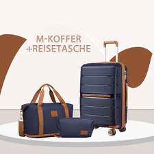 3er-Set Koffer+Reisetasche