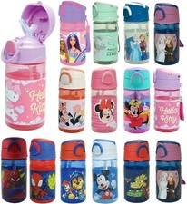 Kinder Trinkflasche 350ml Wasserflasche Disney Marvel Frozen Minnie Paw Patrol