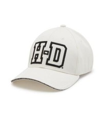 Harley-Davidson Cap H-D Softail Cloud Dancer, Weiß, Baumwolle