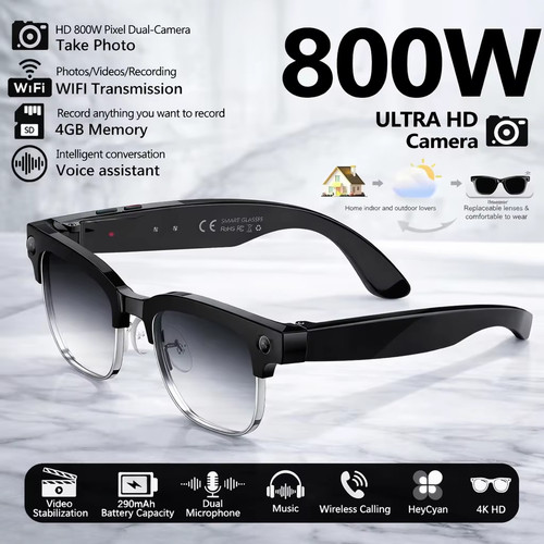 Smart glasses hd - smart, 8k