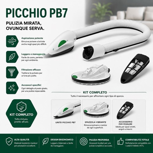 Picchio pb7s vorwerk - picchio, folletto