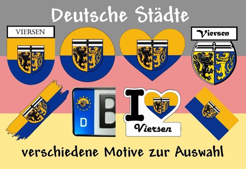 Aufkleber flagge wappen kfz - aufkleber-, flagge-wappen-kfz