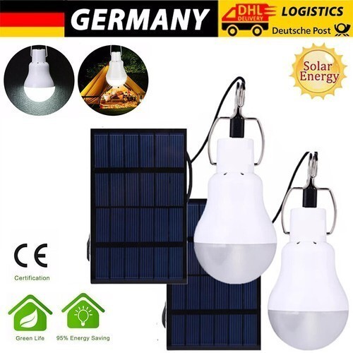 Led solar lampe - led, glühbirne