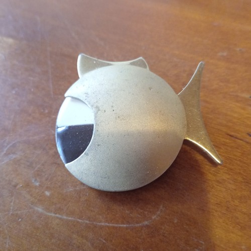 Vintage fisch brosche - vintage, fisch-brosche