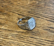 Massiver & imposanter Siegelring aus Silber (16 Gramm)