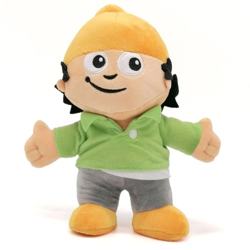 Mainzelmännchen plüschfigur - mainzelmännchen,