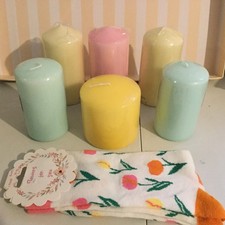 Kerzenpaket Stumpenkerzen Bunt