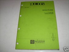 Werkstatthandbuch Peugeot 106 Schaltpläne ,Stand 1995