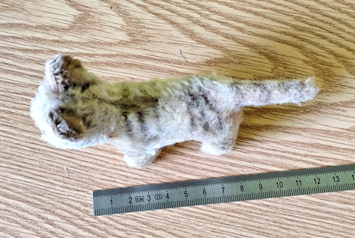 Steiff katze tabby bespielt - steiff,
