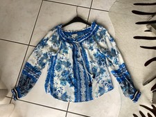 Tunika, Bluse von Hale Bob, Seide, Gr. 36