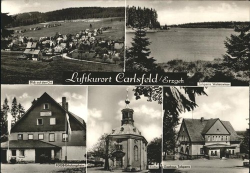 Carlsfeld erzgebirge talsperre - erzgebirge,