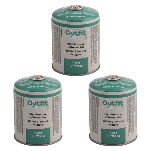 Gas schraubkartusche 450g - 3x,