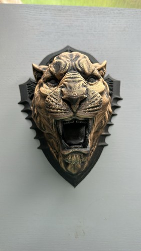 Panther kopf büste wanddeko - panther,