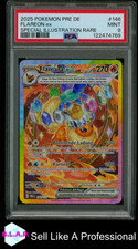 FLAMARA EX POKEMON 146 2025 PRISMATISCHE ENTWICKLUNG HOLO DEUTSCH PSA 9
