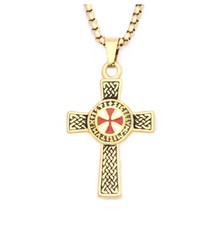 Templer Kreuz Halskette –