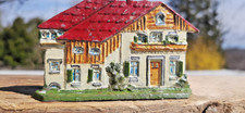 URALT BLEI ZINN FIGUR HAUS