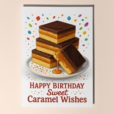 Karamellscheibe klassisches