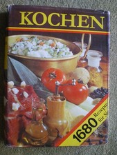 DDR Kochbuch mit 1680 Rezepten - Pilztopf Cepapcici Quarkbombe Flädle