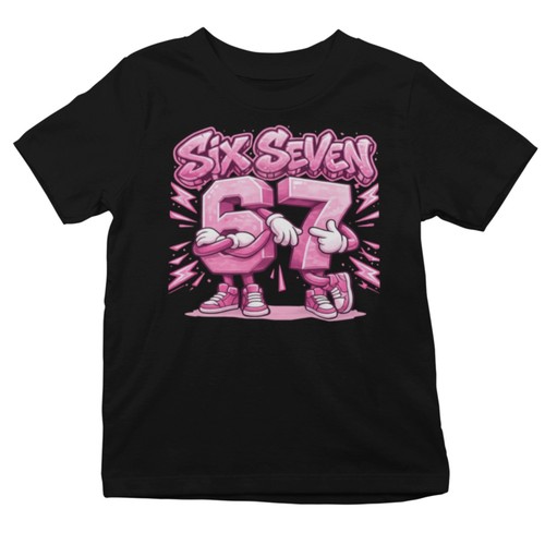 Kinder shirt six seven 67 - seven,