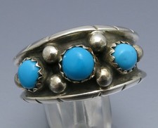 REIF-DESIGN - ANTIK STYLE TÜRKIS RING - 925 SILBER