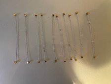 10 neue querzüge mittelzug mit walzennippel für weinmann bremsen 160x2,5 mmlänge