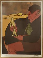 Valério ADAMI - Statuetten 1982 - Lithografie Handsigniert Nummeriert 3362/10000