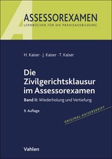 Die Zivilgerichtsklausur im