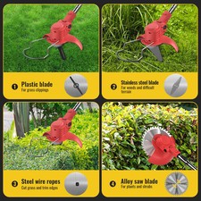 21V Akku-Rasenmäher 650W, 2x