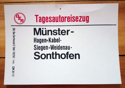 Zuglaufschild