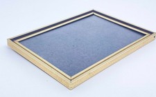 Bilderrahmen goldfarben Glas Aufhänger Geschenk Fotos antik Familie Galerie Deko