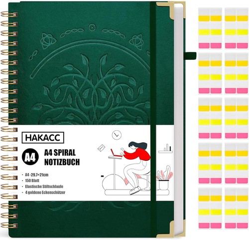 Hakacc notizbuch liniert - a4,