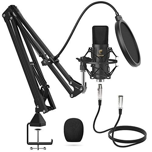 Tonor xlr condenser microphone - xlr,