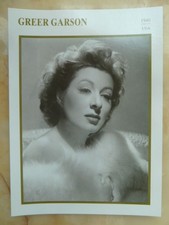 GREER GARSON - Film-Star-Foto